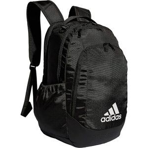 Adidas Defender Team Sports Backpack, Black/White, One Size Bag #866